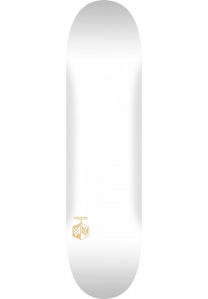 Mini-Logo 8,5 Chevron Detonator Solid White Skateboard Deck